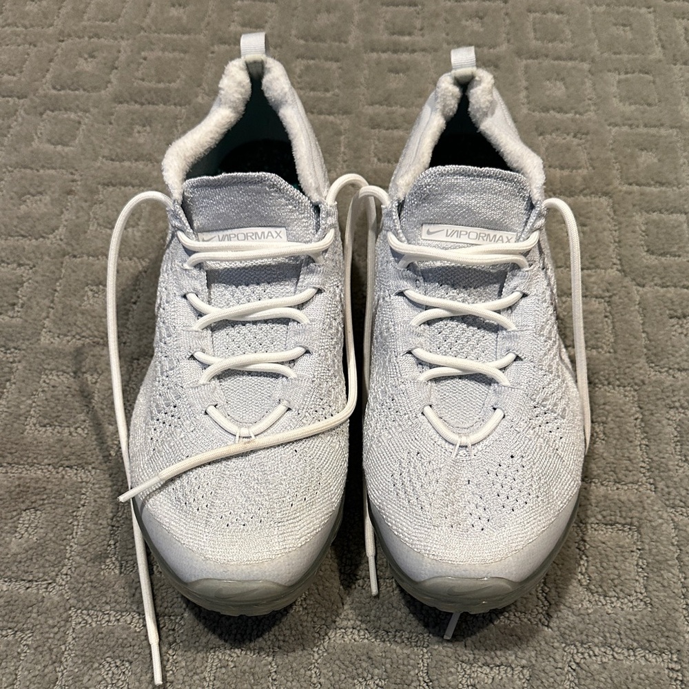 Nike Men’s Vapor Max Flyknit Pure Platinum Sneakers Size 11.5